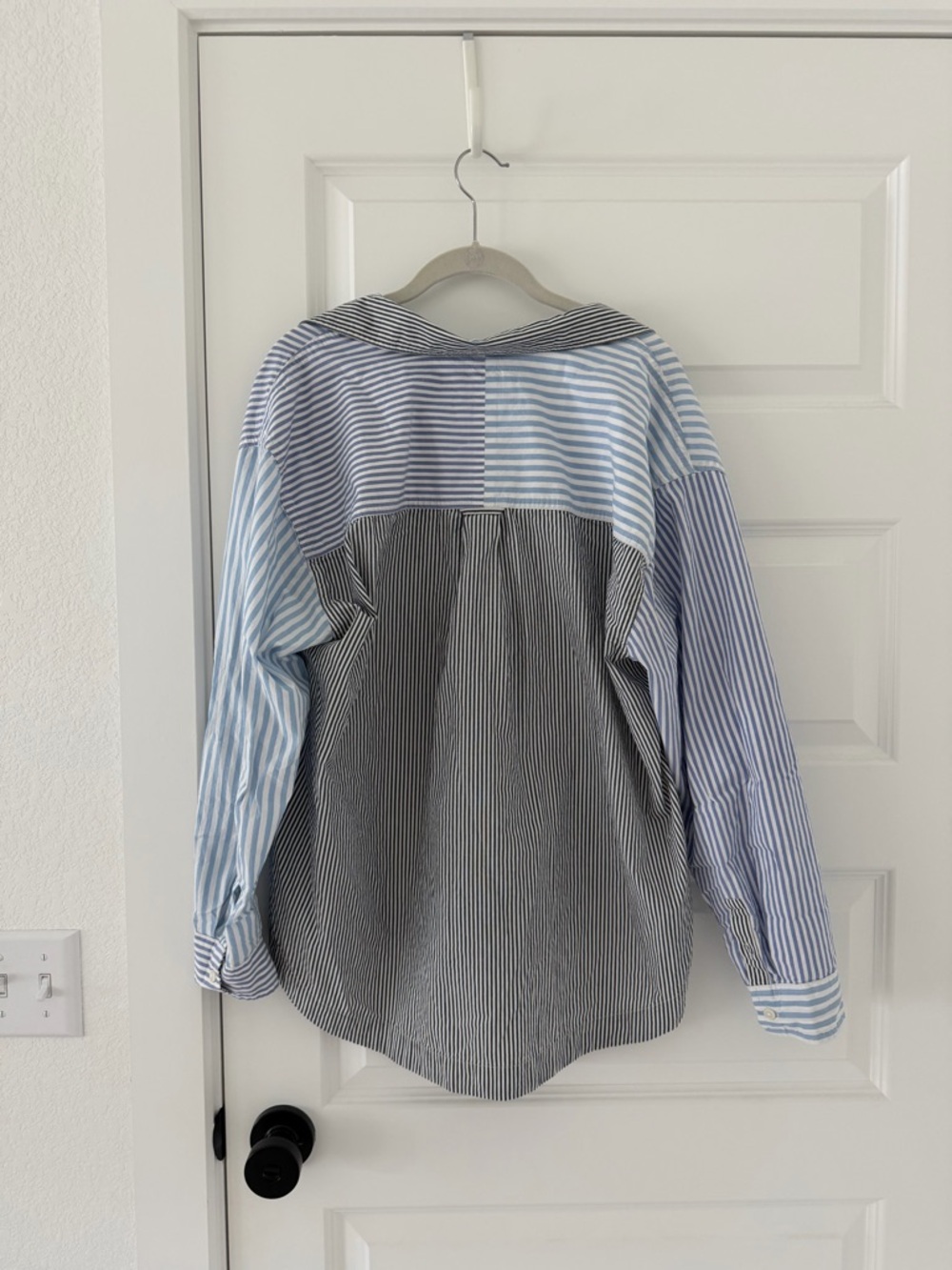Lucky Brand Blue & White Striped Button Down Shirt - Picture 2 of 2